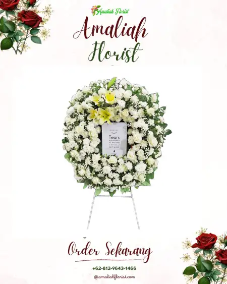 Krans Bunga Duka Songgom Lor